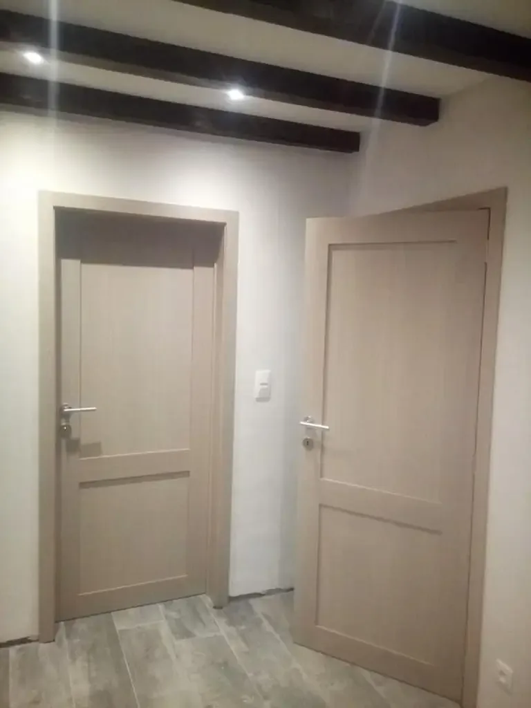 Portes intérieures — réalisation OK Menuiserie