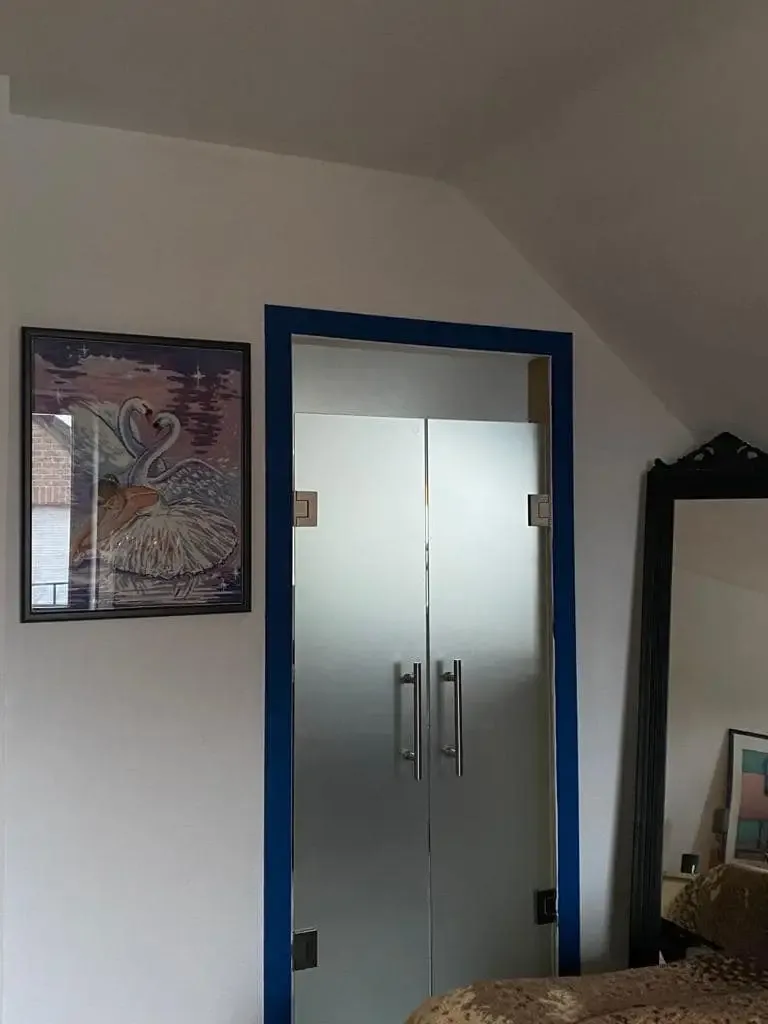 Portes intérieures — réalisation OK Menuiserie