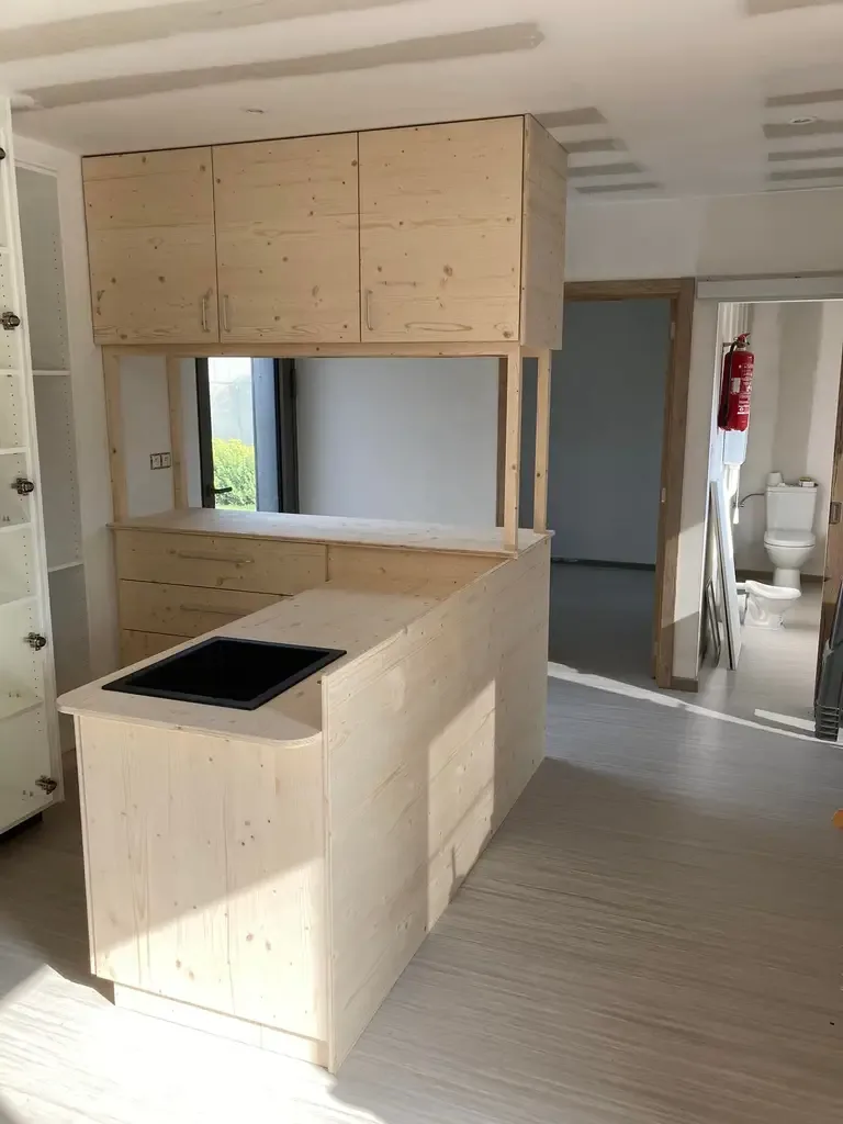 Cuisines personnalisées — réalisation OK Menuiserie
