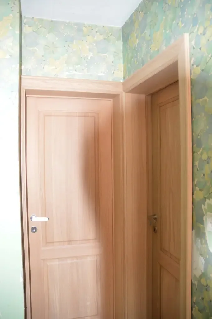 Portes intérieures — réalisation OK Menuiserie